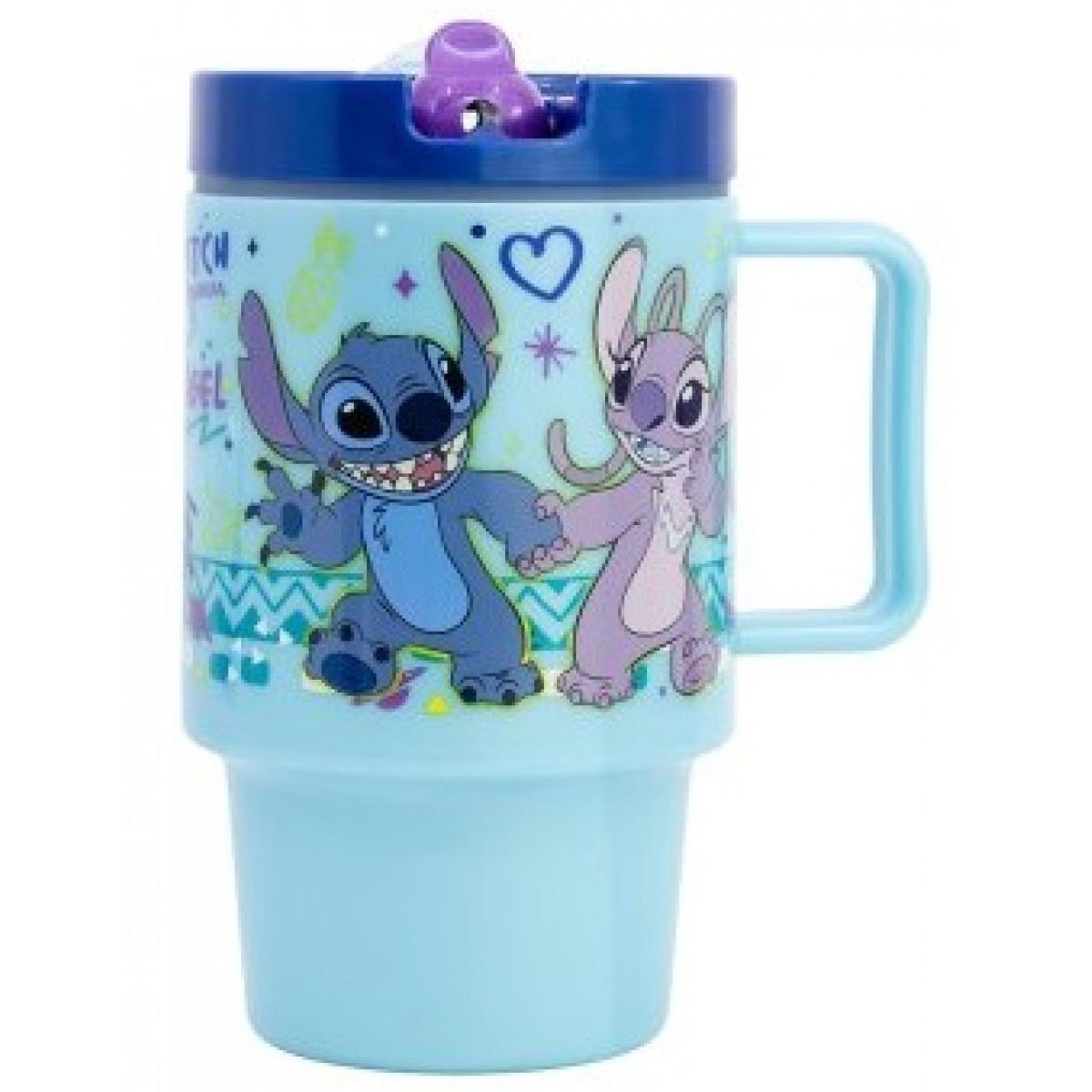 Plastična putna šolja STITCH 530ml 