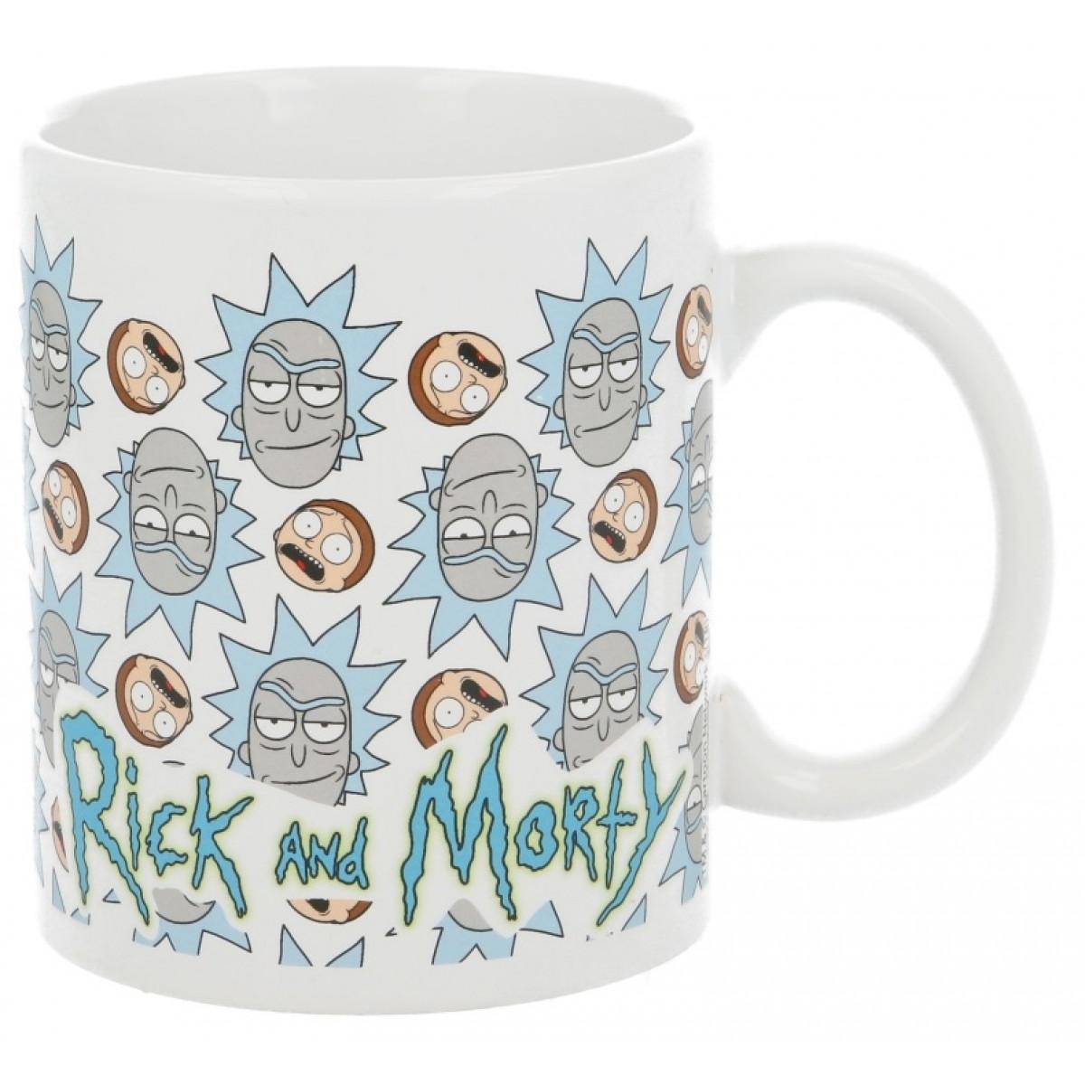 Keramička šolja RICK & MORTY FACES 