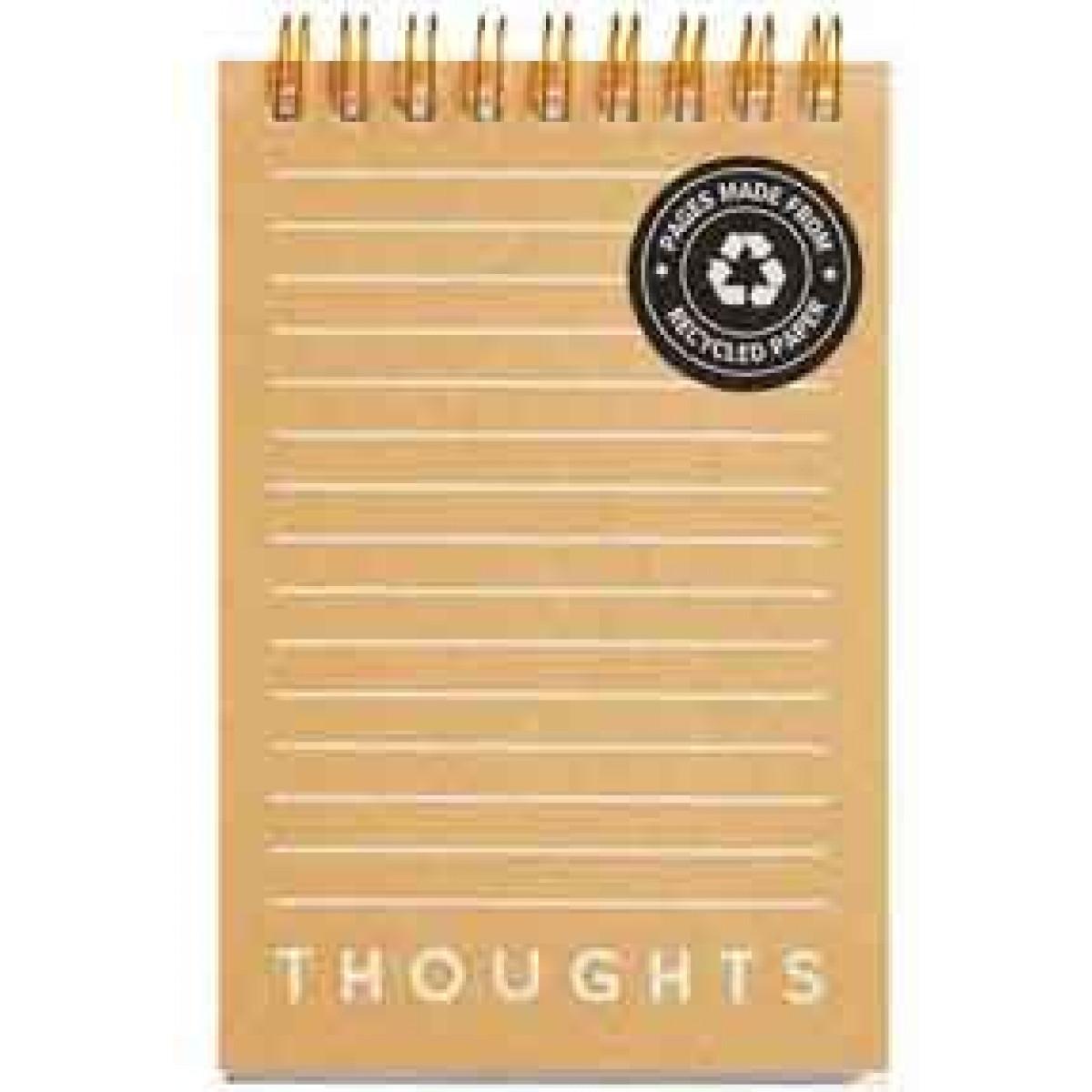 Notes sa spiralom NATURALLY MUSTARD 