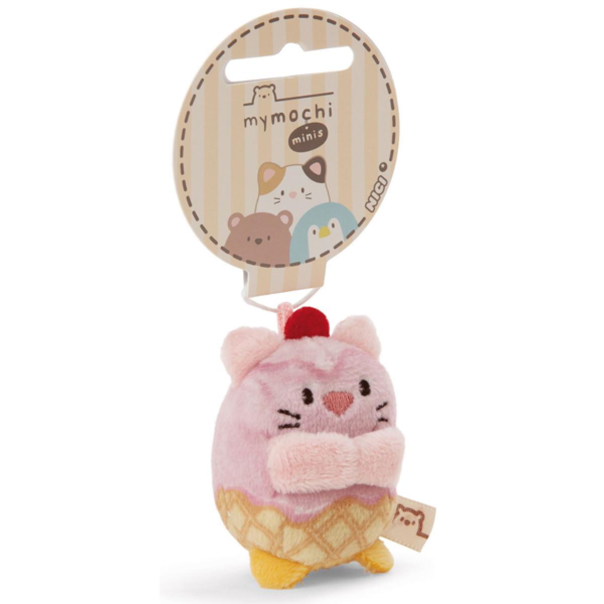 Plišani privezak LJUTA MACA 5cm 