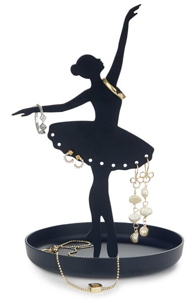 Stalak za nakit BALERINA - CRNA 