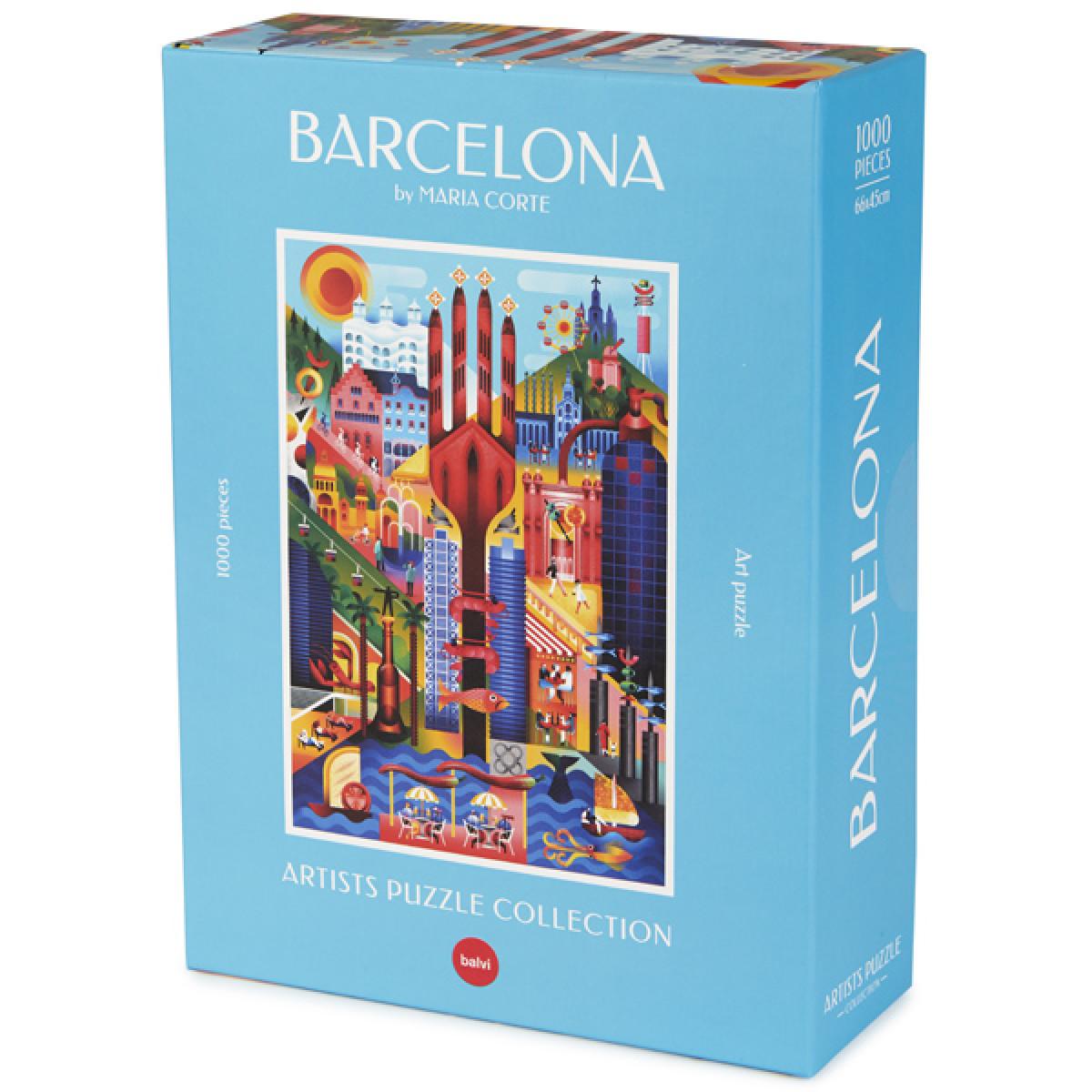 Puzzle BARSELONA 1000kom 
