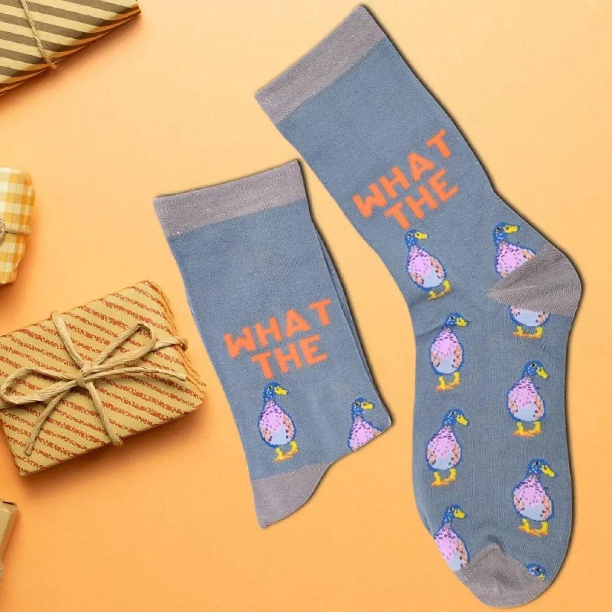 Čarape od bambusa WHAT THE DUCK (40-46) 