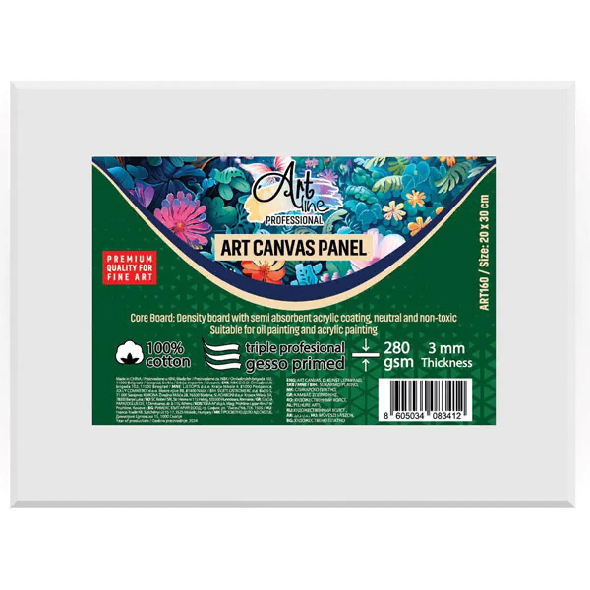 Slikarski panel 280GSM ART SCOOL 20x30cm 