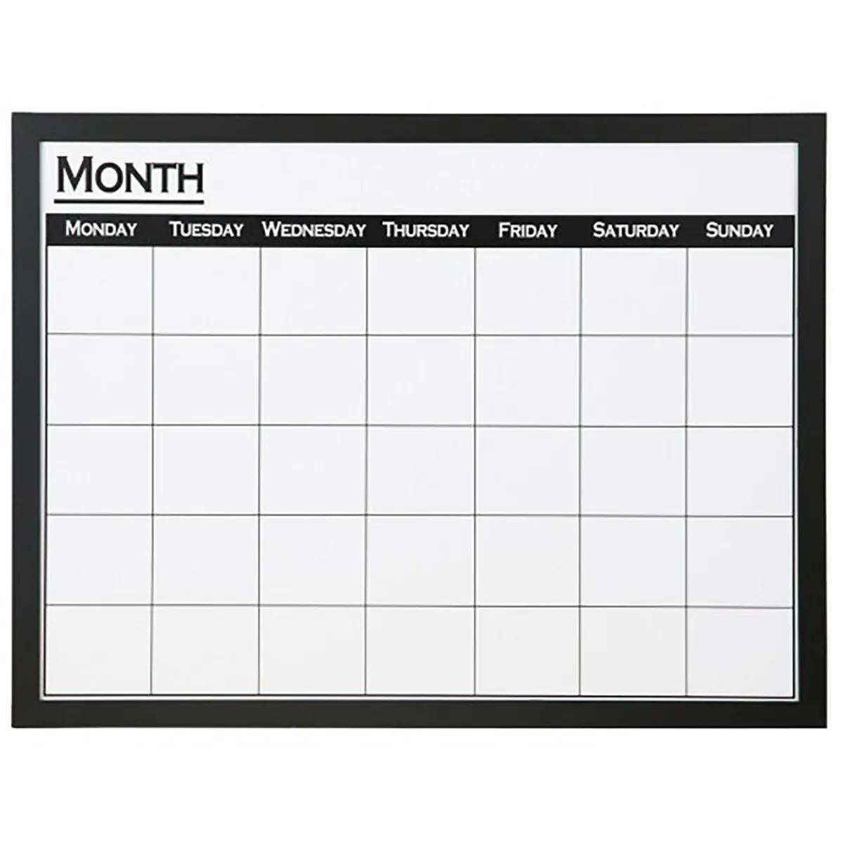 Magnetna tabla bela NEDELJNI PLANER 48x65cm 