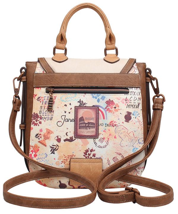 JANET ženska tašna TOUR OF ROME  31x12x24,5cm 