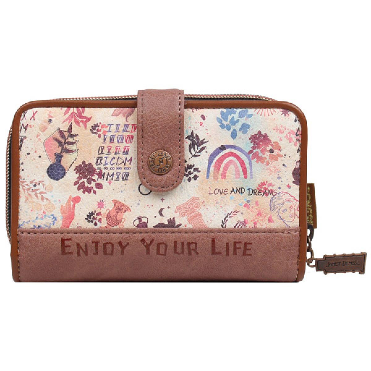 JANET ženski novčanik TOUR OF ROME 15x4x9,5cm 