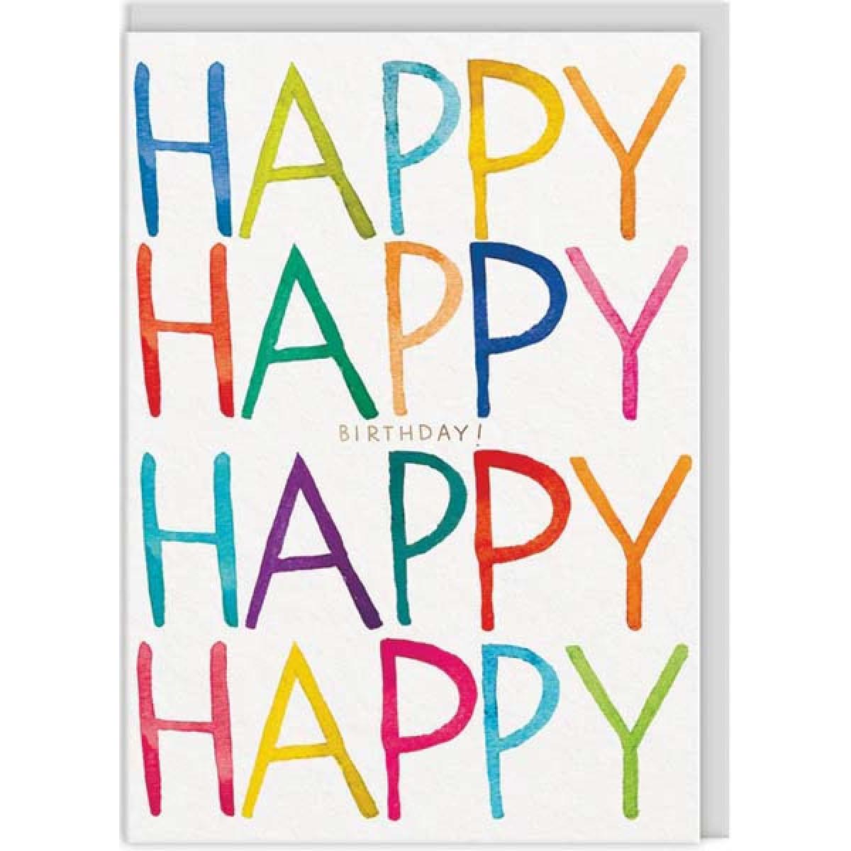 Rođendanska čestitka RAINBOW 