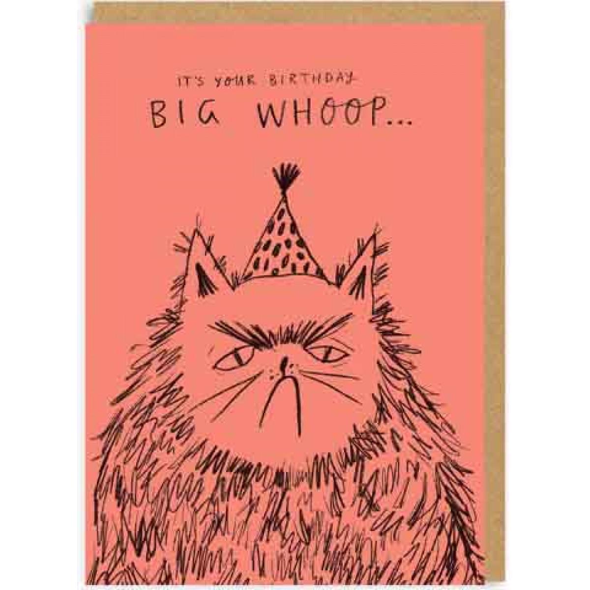 Čestitka BIG WHOOP 