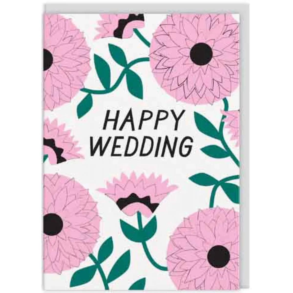 Čestitka WEDDING FLOWERS 