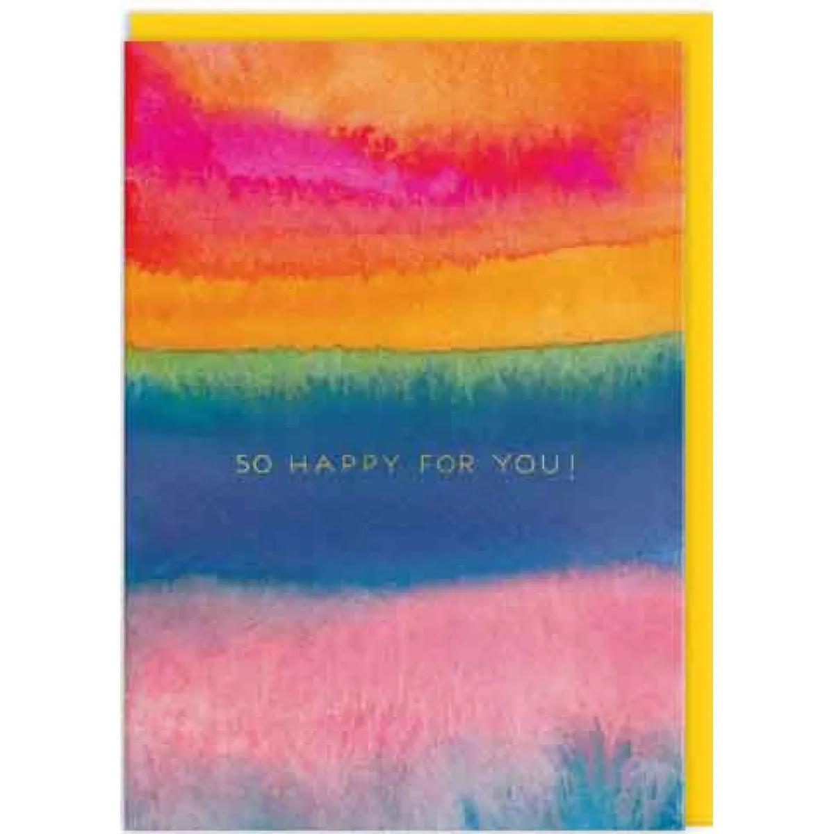 Čestitka SO HAPPY FOR YOU 