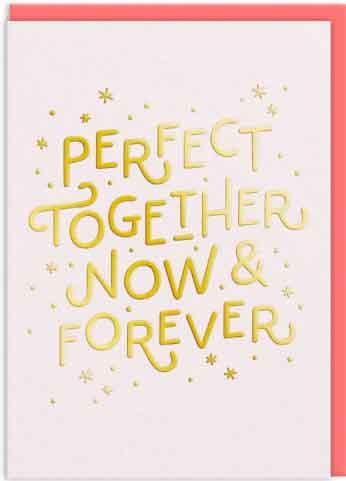 Čestitka PERFECT TOGETHER 