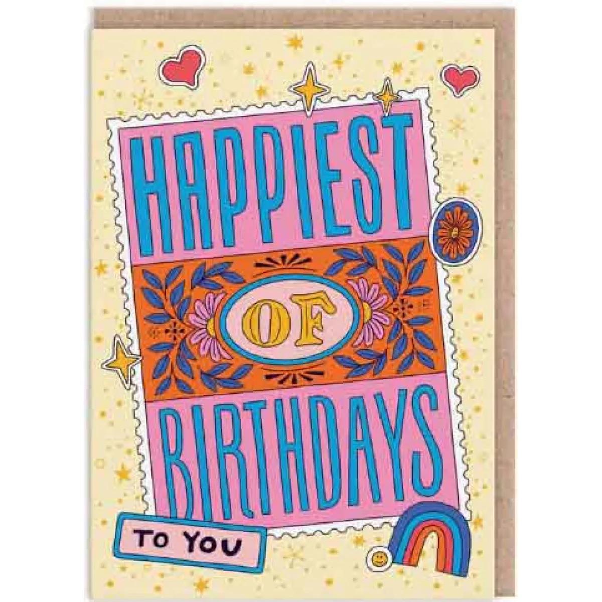 Čestitka HAPPIEST OF BIRTHDAYS 