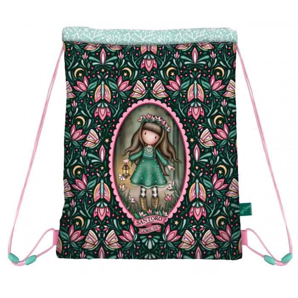 SANTORO GORJUSS torba za fizičko WOODLAND WILDFLOWER 