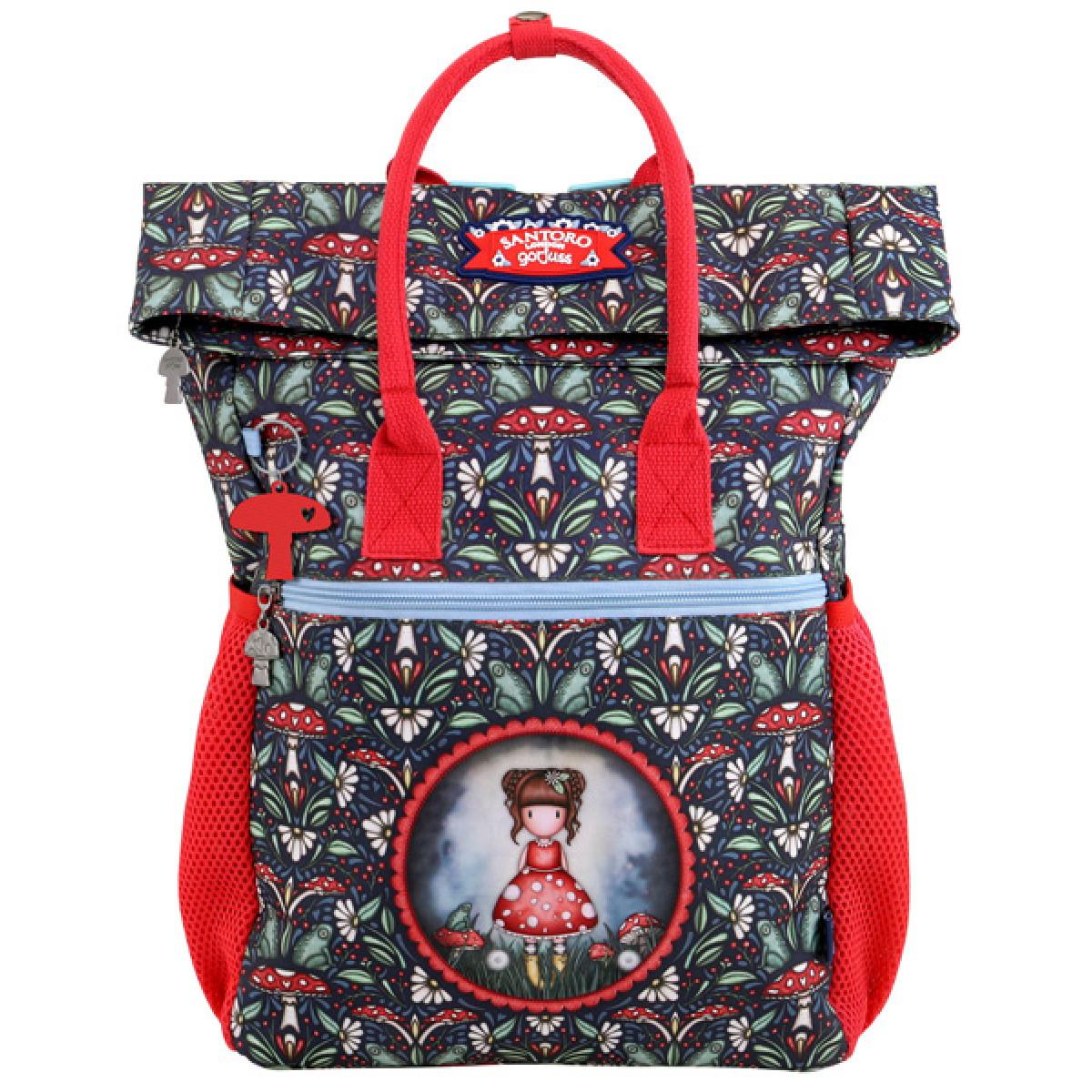 SANTORO GORJUSS roll top ranac LITTLE MUSHROOM 