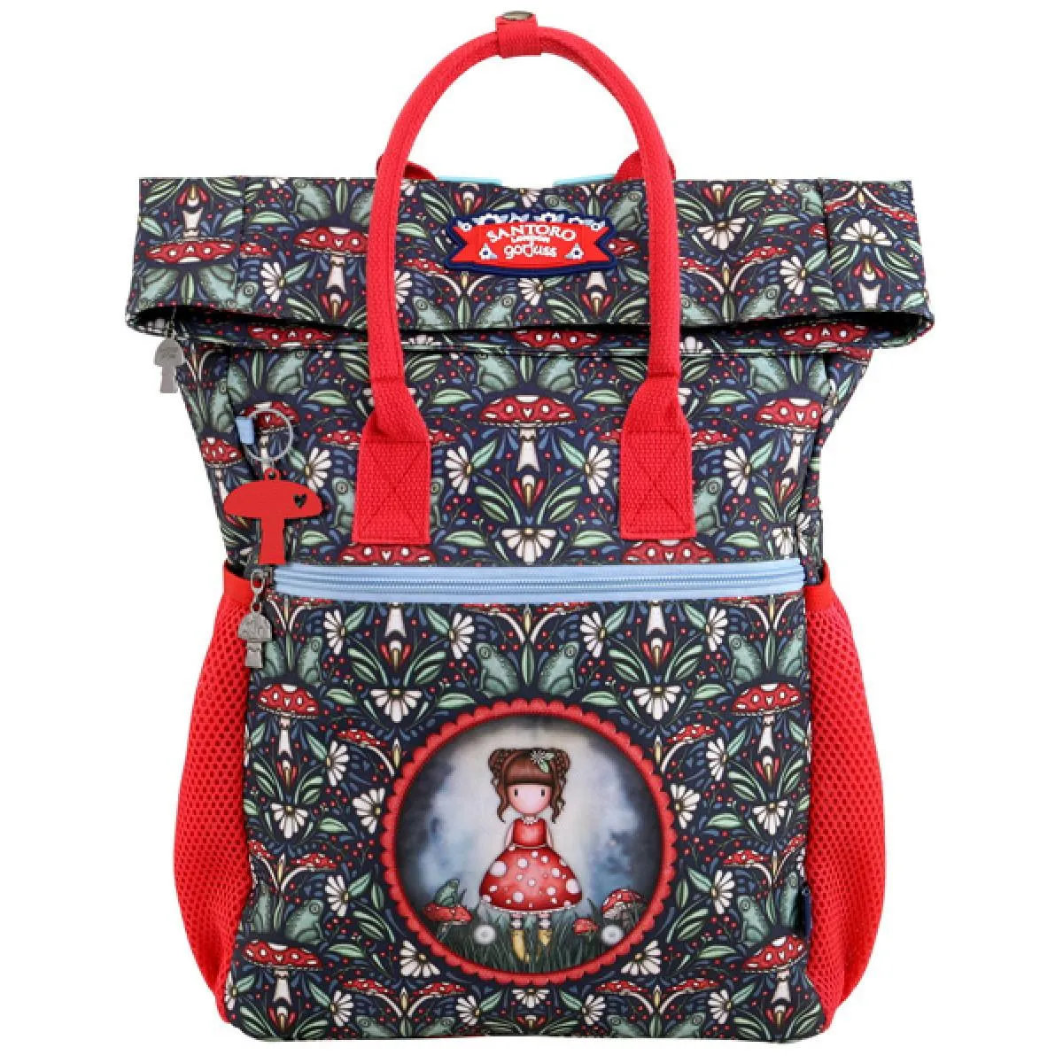 SANTORO GORJUSS roll top ranac LITTLE MUSHROOM 