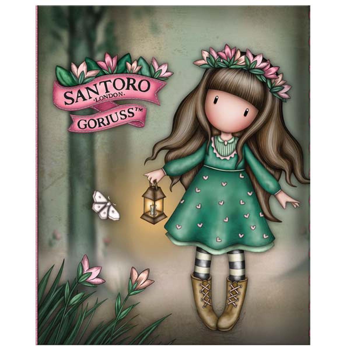 SANTORO GORJUSS sticky notes WOODLAND WILDFLOWER 