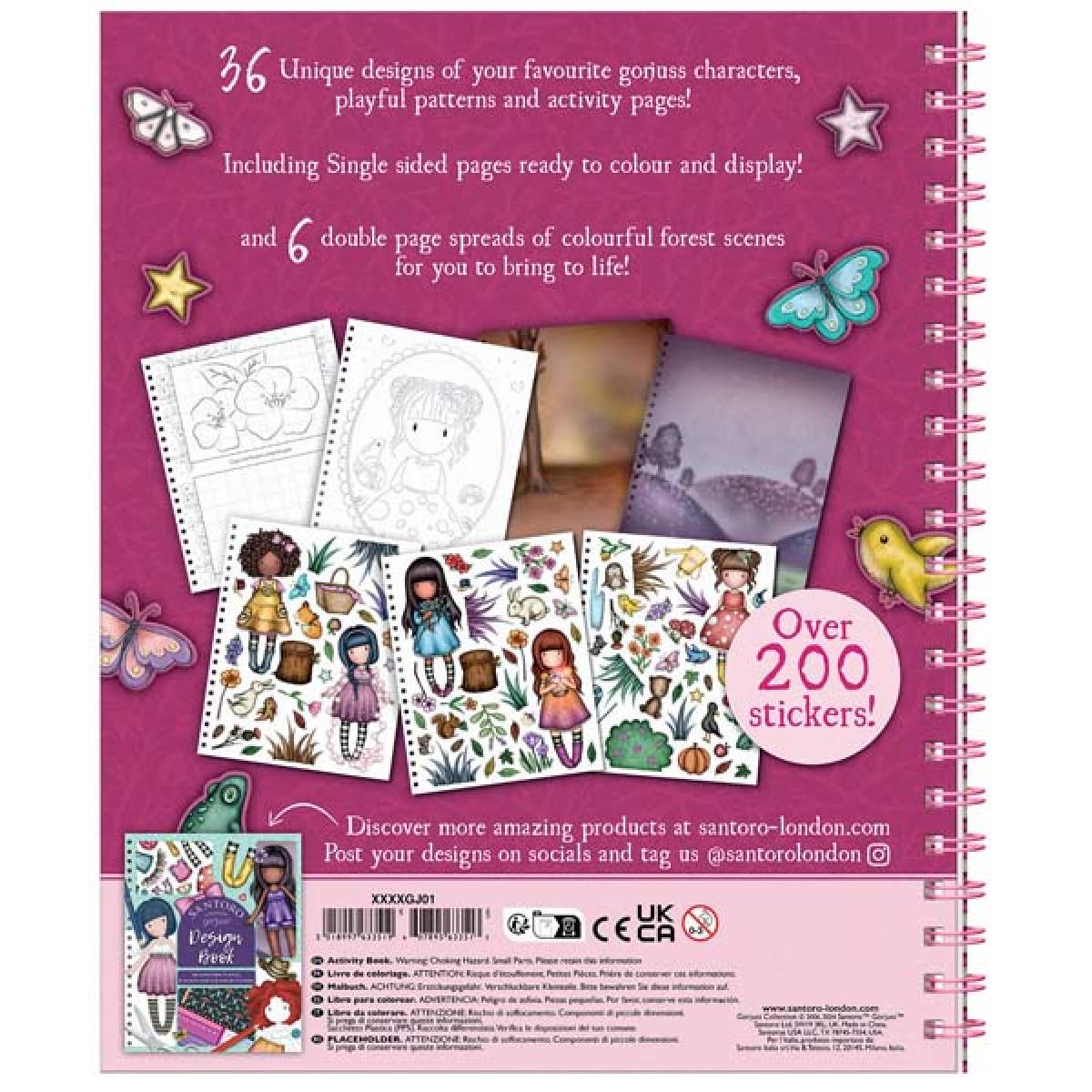 SANTORO GORJUSS kreativni set ACTIVITY BOOK 