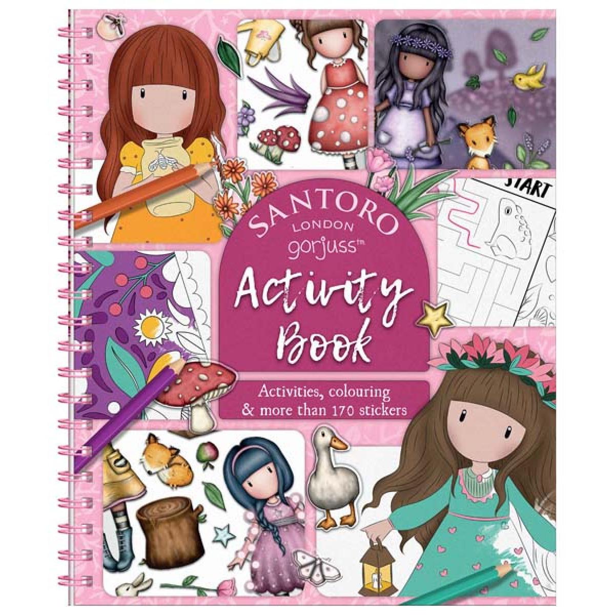 SANTORO GORJUSS kreativni set ACTIVITY BOOK 