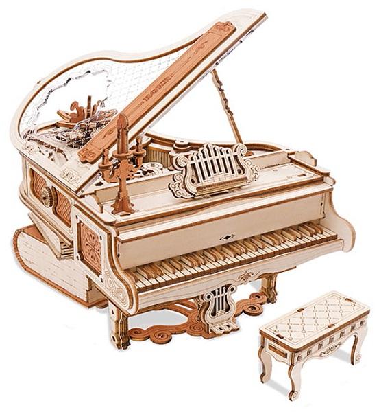 3D drvene puzzle ČAROBNI KLAVIR 