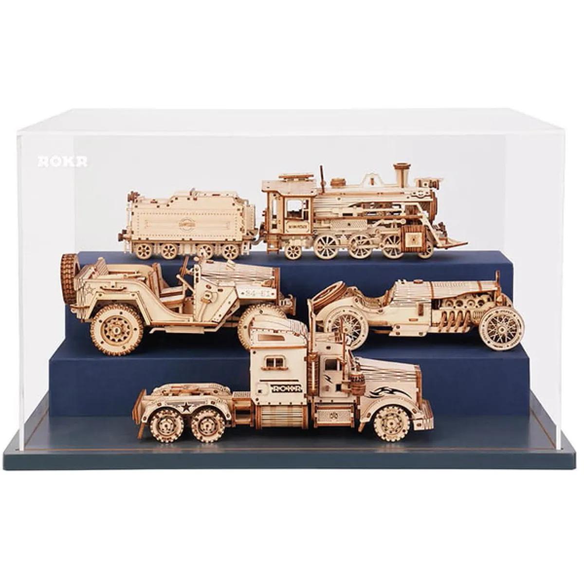 3D drvene puzzle PARNA LOKOMOTIVA 