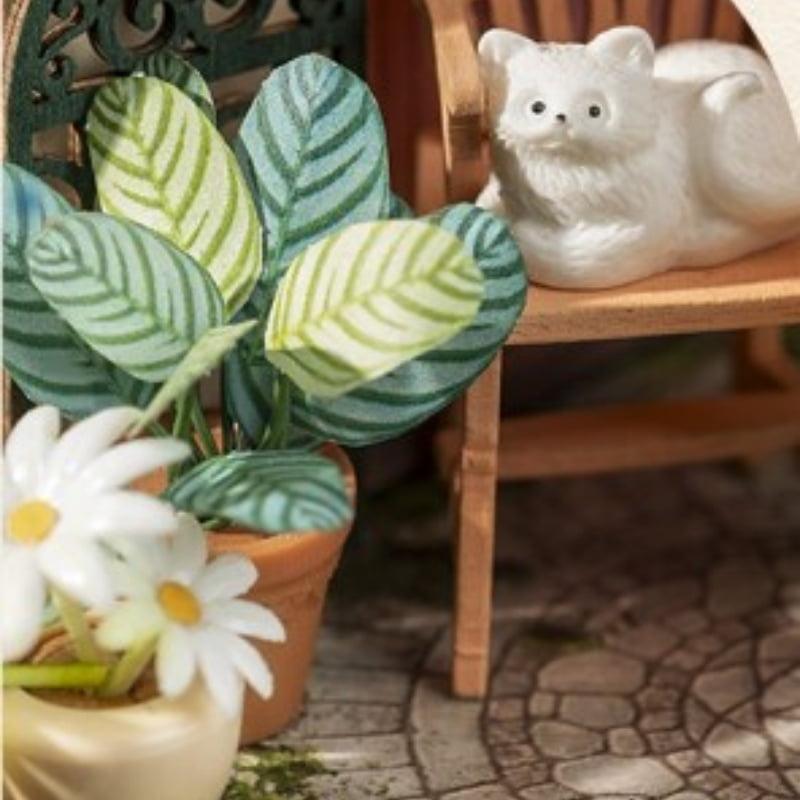 3D drvene puzzle FANCY TEA YARD 