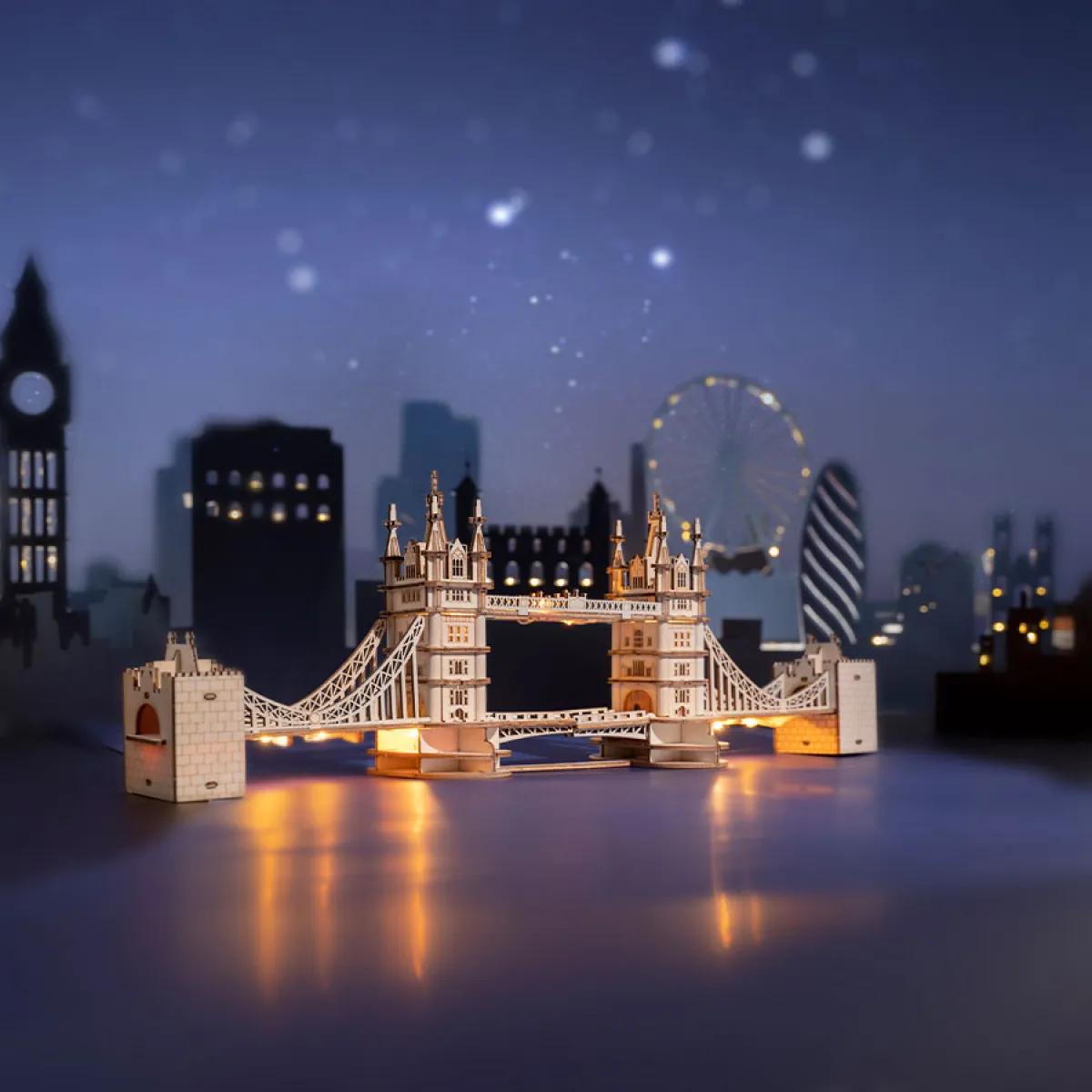 3D drvene puzzle TOWER BRIDGE 