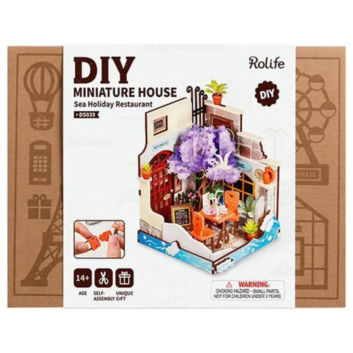 3D drvene puzzle SEA HOLIDAY RESTAURANT 