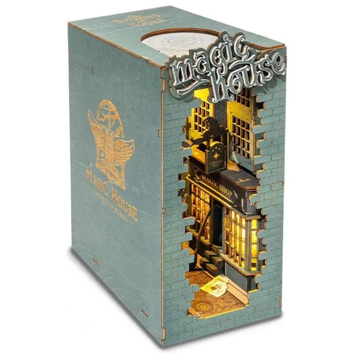 3D drvene puzzle/držač za knjige  MAGIC HOUSE 