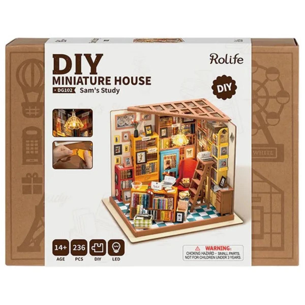 3D drvene puzzle BIBLIOTEKA 