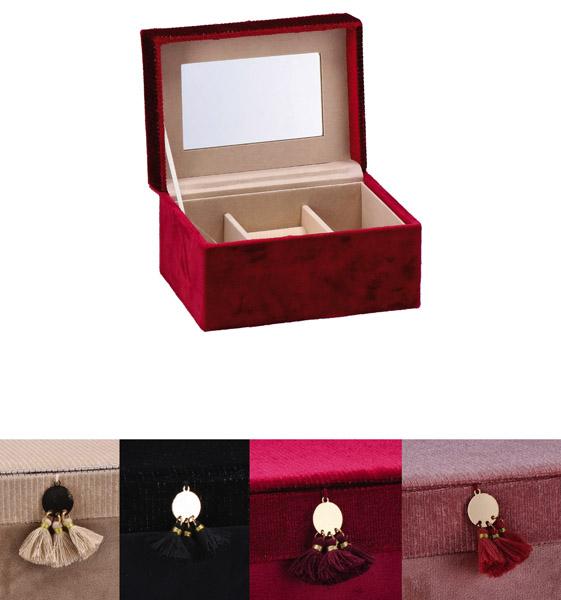 Kutija za nakit (ČETIRI VRSTE) 15x11x9cm 