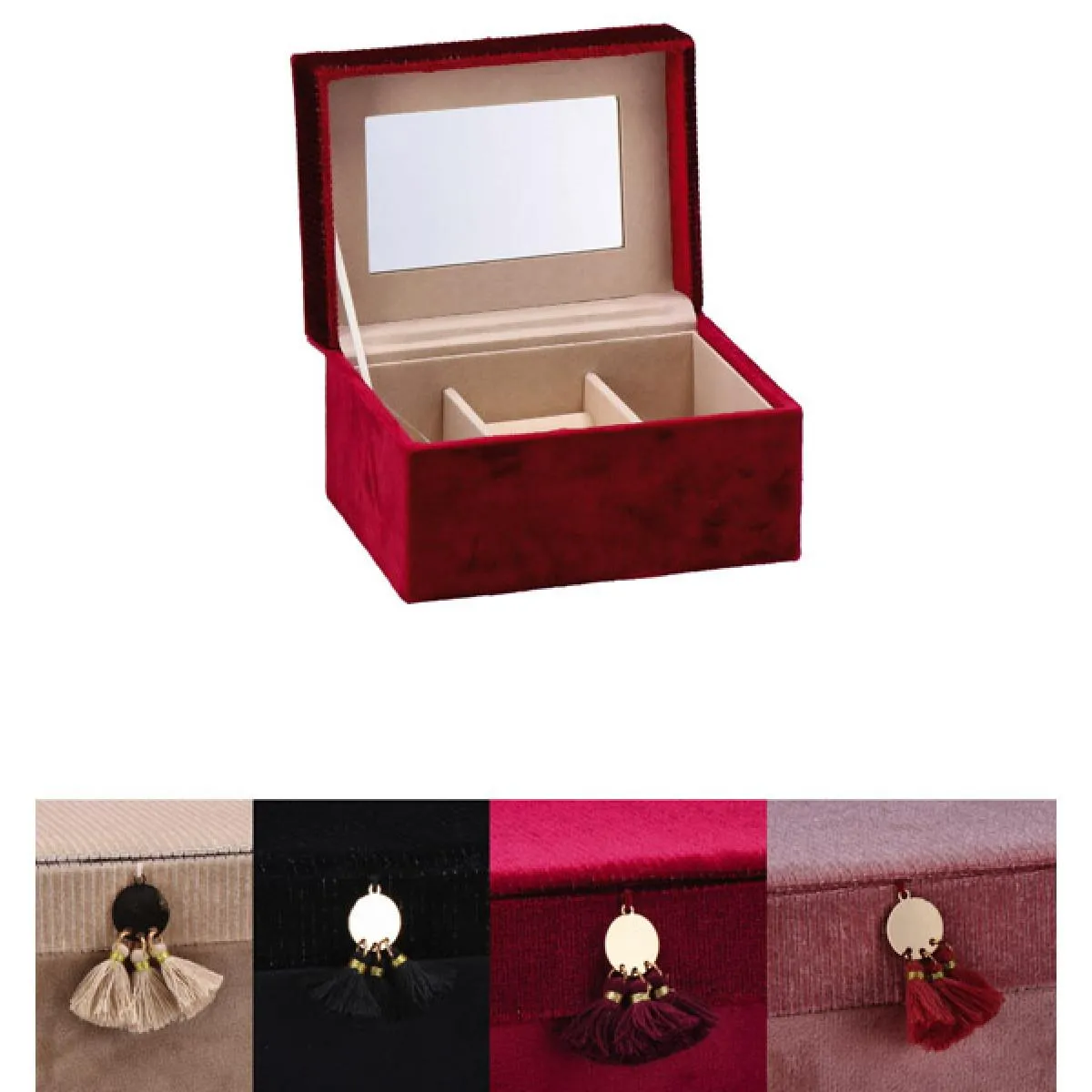 Kutija za nakit (ČETIRI VRSTE) 15x11x9cm 