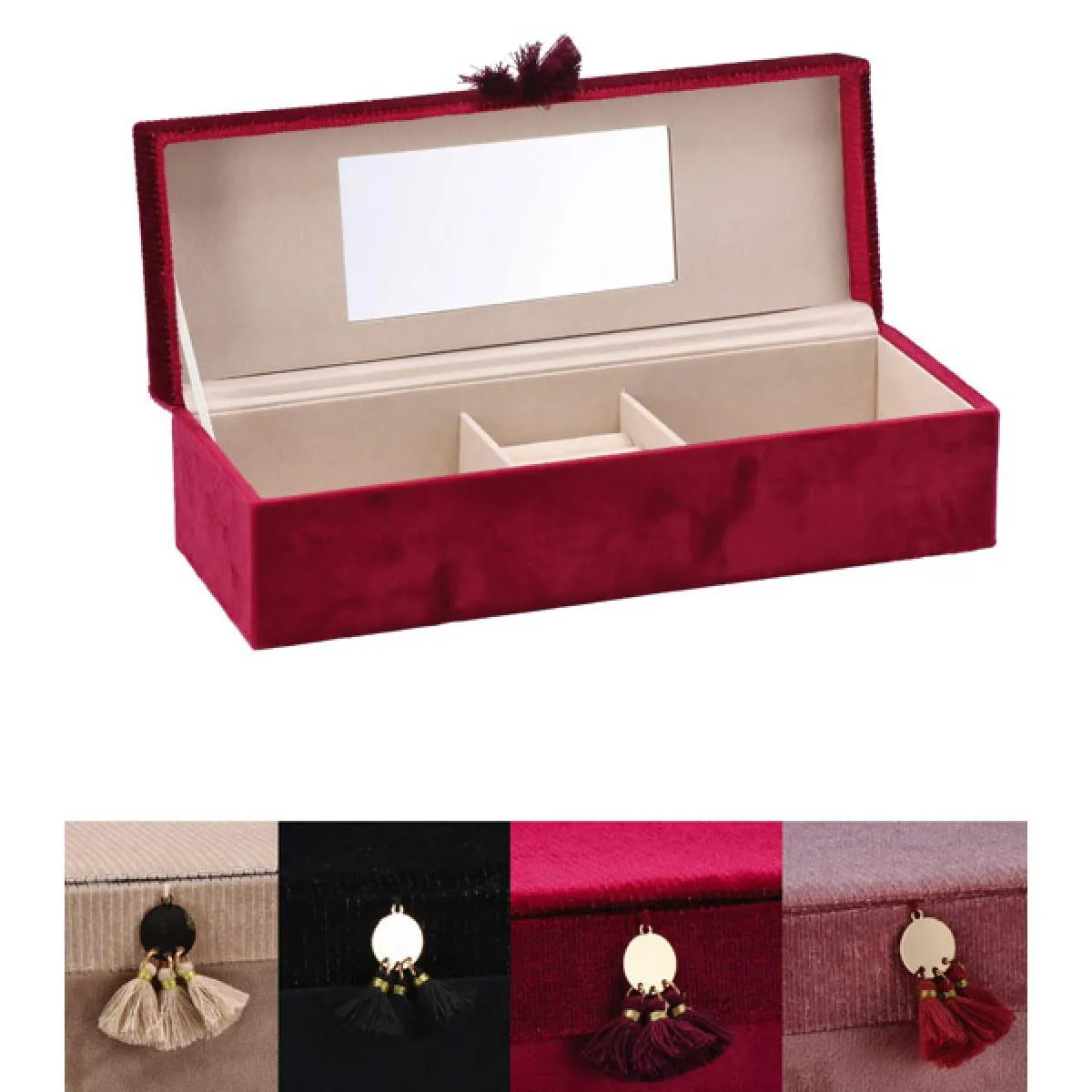 Kutija za nakit (ČETIRI VRSTE) 28x10x9cm 