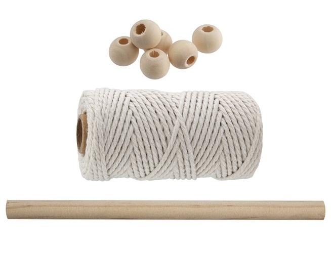 Kreativni set MACRAME - ZIDNA VEŠALICA 