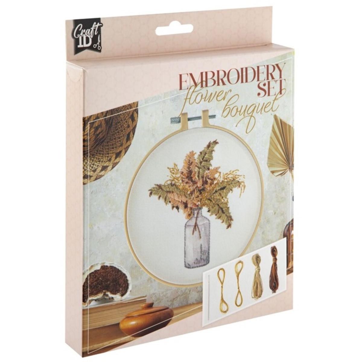 Kreativni set za vez VAZA SA CVEĆEM 