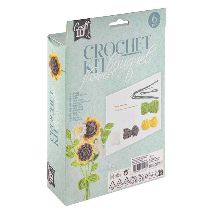 Kreativni set za heklanje BUKET 