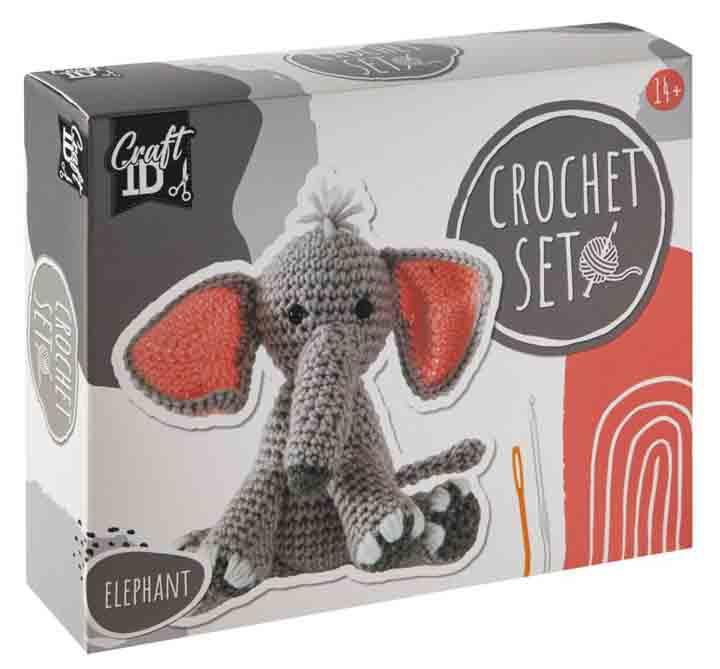 Kreativni set za heklanje SLON 