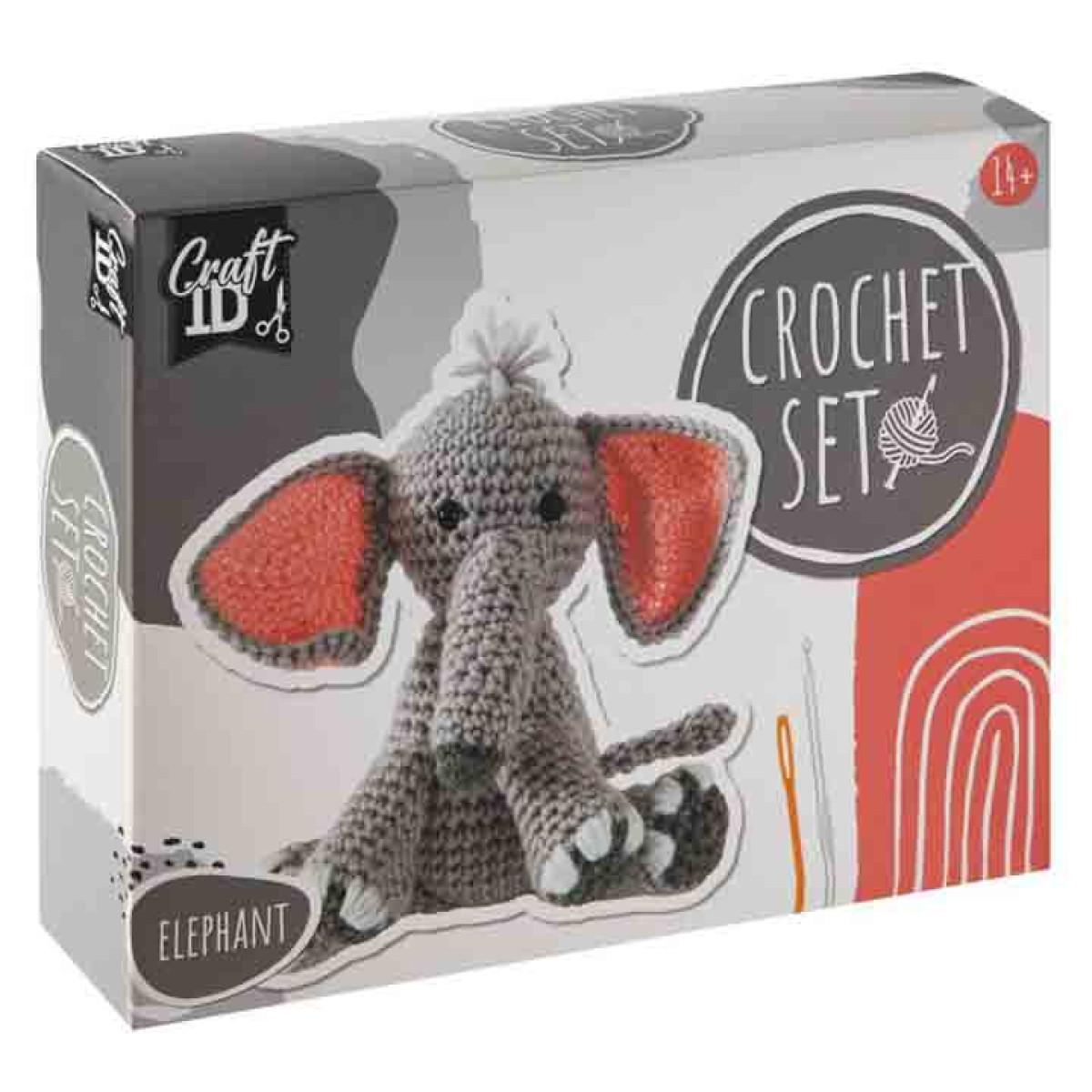 Kreativni set za heklanje SLON 