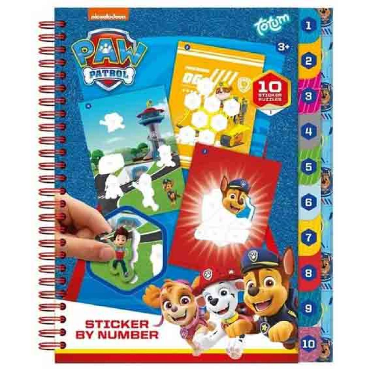 Knjiga sa stikerima PAW PATROL 