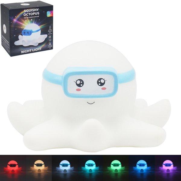 Noćna lampa SQUISHY OCTOPUS 