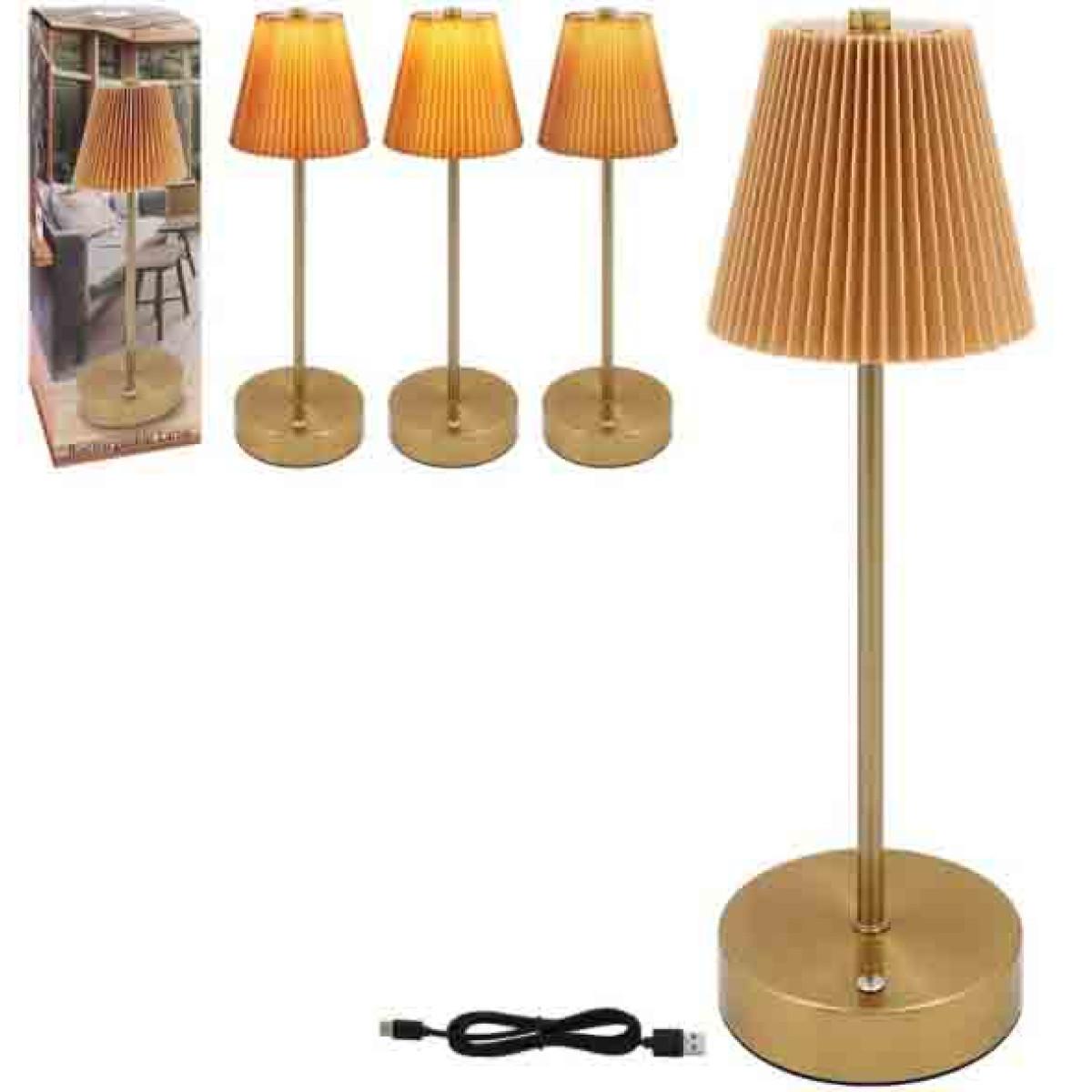 Lampa LED TOUCH LAMP - BROWN 