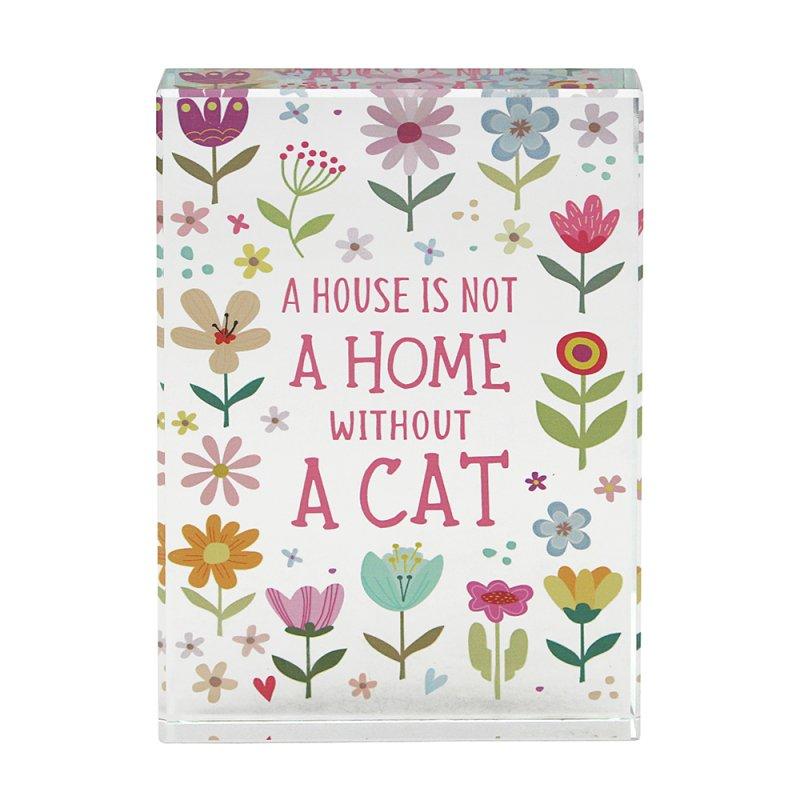 Dekoracija - drvene poruke CAT 