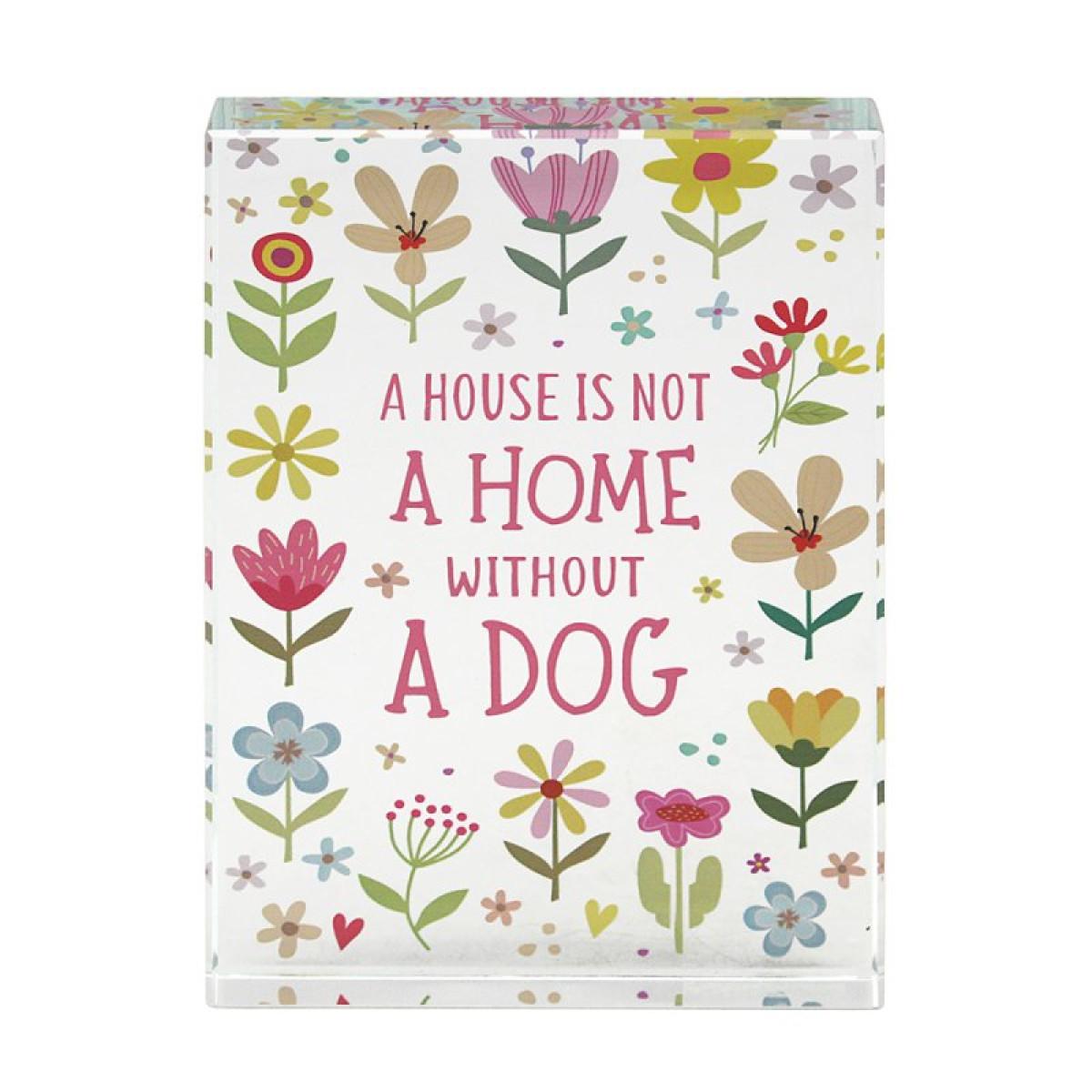 Dekoracija - drvene poruke DOG 