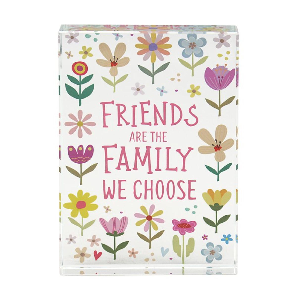 Dekoracija - drvene poruke FRIENDS 