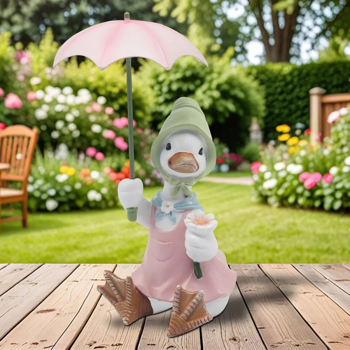 Dekorativna figura RAINY DAY - DUCK 