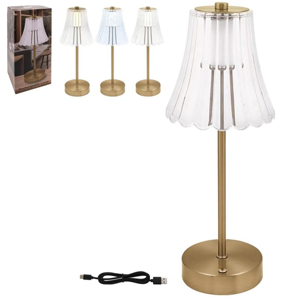 Led lampa GOLD (USB) 