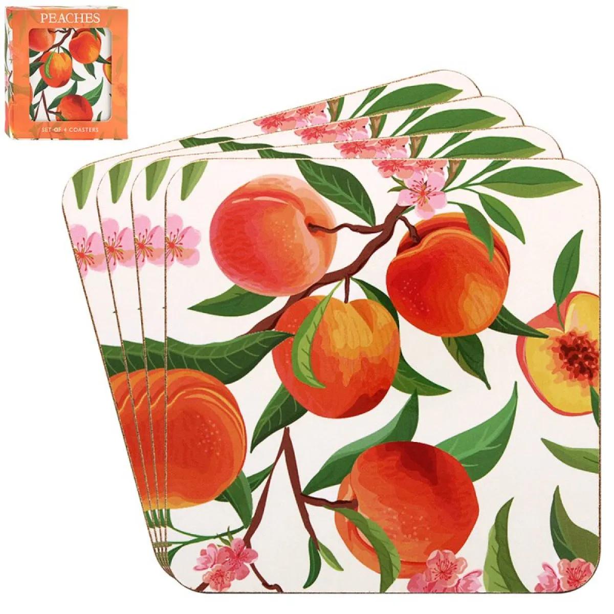 Set četiri podmetača PEACHES - WILLIAM MORRIS 