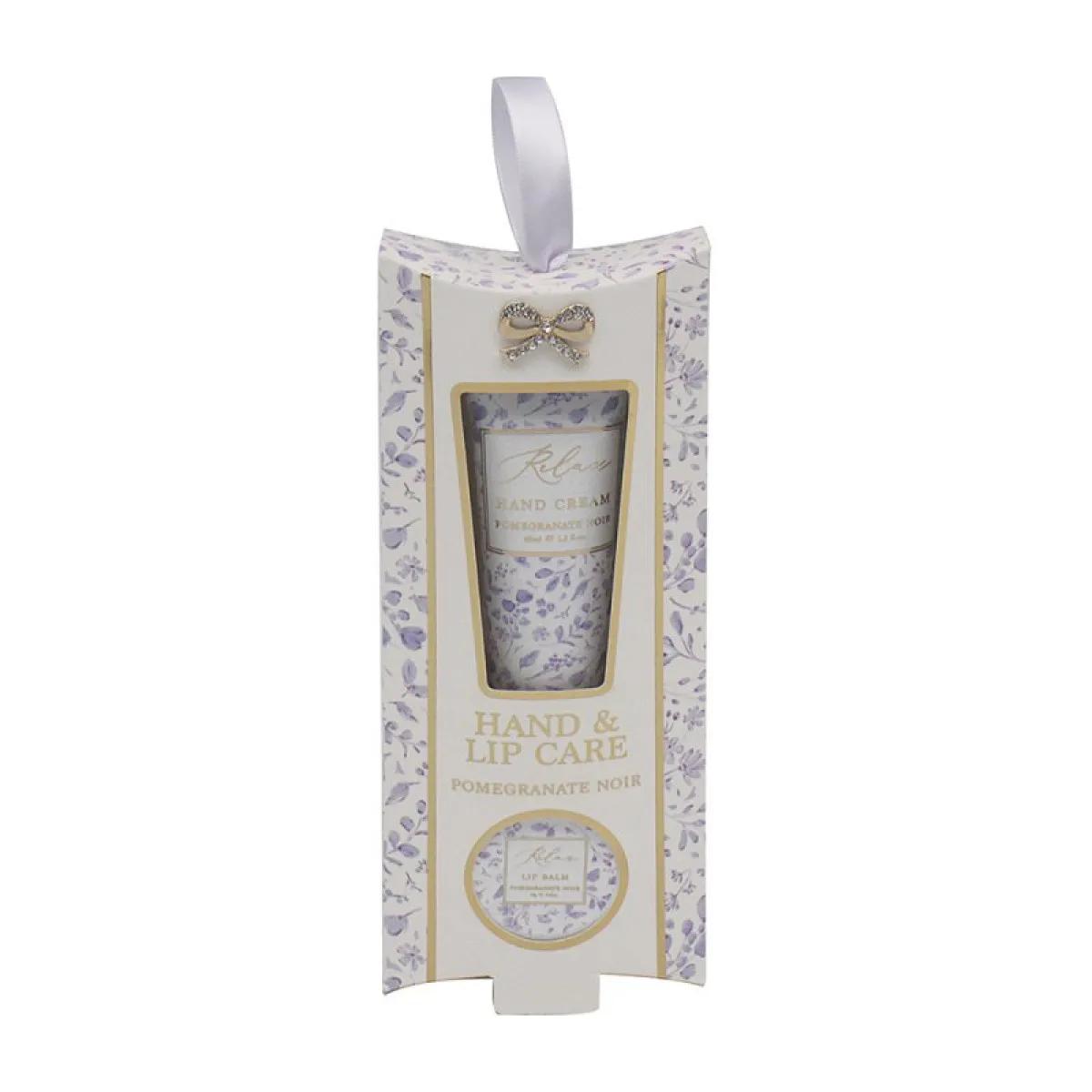 Kozmetički set MADELAINE Krema za ruke i balzam za usne 