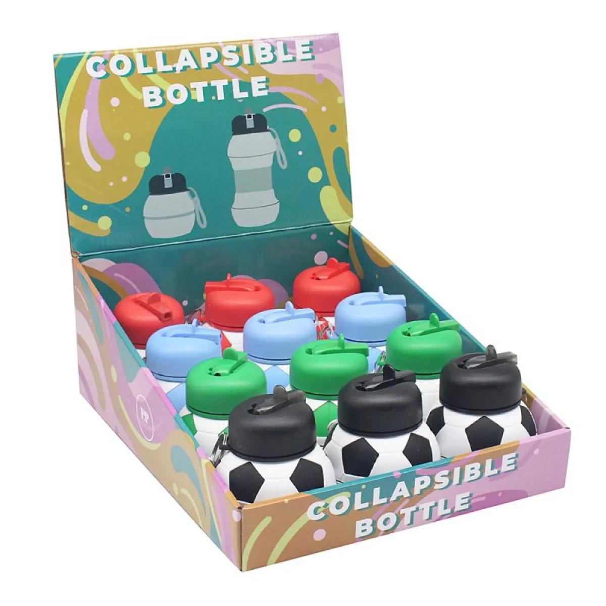 Dečija sklopiva flašica za vodu FOOTBALL (Više vrsta) 