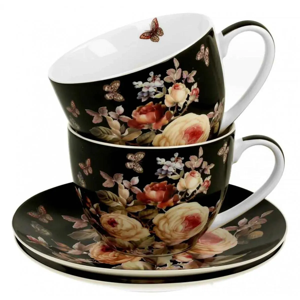 Set dve šolje sa tacnama WARDA 